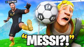 I Pretended To Be MESSI in Fortnite