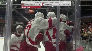 Highlights: Cornell Men's Hockey vs. St. Lawrence (3/23/24)