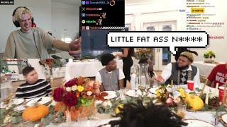 xQc Dies Laughing at Druski making Kid Cry on Kai Cenat's Stream for calling him "Fat Ass N****"