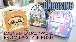 Unboxing a Couple of Loungefly Backpacks from La Style Rush