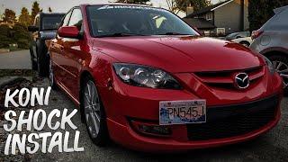 NEGLECTED Mazdaspeed 3 KONI Shock Install