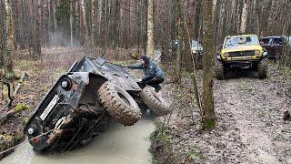 Nissan Patrol на 42, турбо Нива. Глина которая убивает.