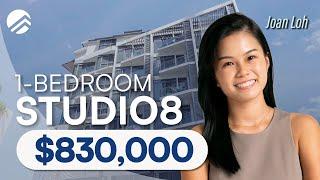 Studio8 - Freehold 1-Bedroom with 560sqft Home Tour in District 14 | $830,000 | Joan Loh