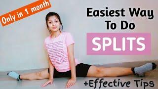 How to do LEG SPLITS for Beginners + Effective Tips for Flexibility (Part 1)