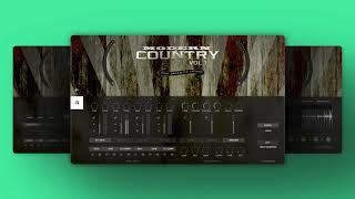 MODERN COUNTRY DRUMS | Country Kontakt Drums and Country Drum Loop Pack