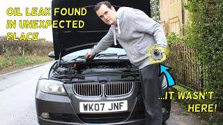 BMW N46 engine oil leak fix! 320i E90