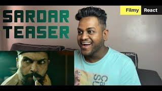 Sardar Teaser REACTION - VERE LEVEL | Malaysian Indian | Karthi, Raashii Khanna | GV Prakash