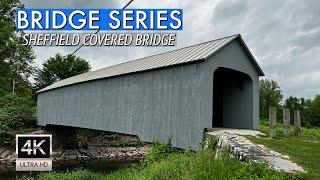 Sheffield, MA Covered Bridge - Site of 1st Official U.S. UFO Incident - POV Walking Tour - 3D Audio