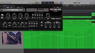 Impressions J.Coltrane.  Ewi 4000s, EVI-NER and Logic Pro synth.