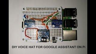 Make Your Own AIY Projects Kit Google Voice HAT | DIY AIY Projects Kit Voice HAT