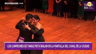 CAMPEONES MUNDIALES de TANGO PISTA 2024 Fatima Caracoch y Brenno Marquez