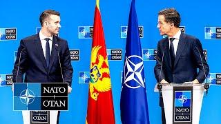 NATO Secretary General with the Prime Minister of Montenegro  Milojko Spajić, 16 DEC 2024