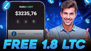 FREE 1.8 LTC ~ no investment || Free Litecoin mining site