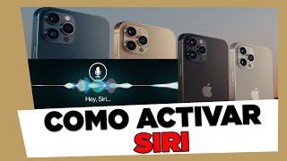 Como ACTIVAR La SIRI en el iPhone 12, iPhone 12 Mini, iPhone 12 Pro y iPhone 12 Pro Max