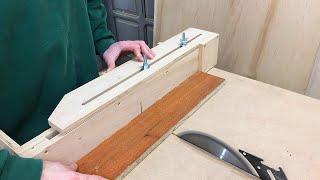 How to Make a Simple Stop Block for Cross Cut Sled  .  DIY . Table Saw