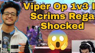 SouL Viper Op 1v3 In TEC Scrims  | Rega Shocked By Viper Performance