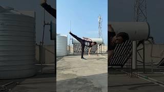 "Must Watch! (Don't forget to Subscribe for more!️ #Sidekick #Shortskick #martialarts #fighterdavid
