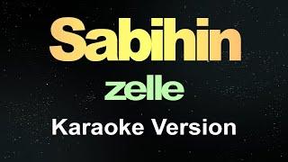 zelle - sabihin karaoke