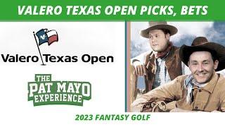 2023 Valero Texas Open Picks, Bets, One and Done | 2023 Fantasy Golf Picks | Masters Odds