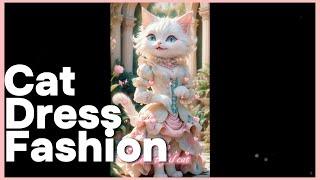 a beautiful cat #Cute #Cat#Healing#Funny#dress