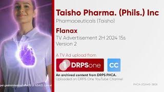 Flanax TV Ad 2H 2024 15s (Philippines, Version 2) [CC]