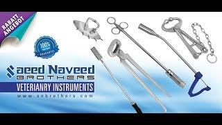 Veterinary Instruments Catalogue | SAEED NAVEED BROTHERS