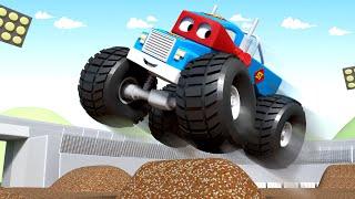 Marley il Monster Truck - Carl il Super Truck a Car City  ⍟ Cartone animato per i bambini