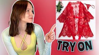 Transparent Robe try on haul | Tanya Swizift  try on haul special video