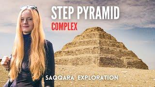 Exploring the STEP PYRAMID Complex at Saqqara | Egypt 2024