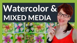 Watercolor And Mixed Media (7 Clever Ways!)