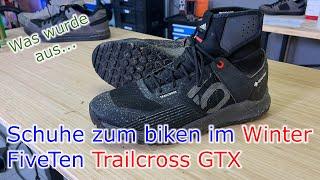 Schuhe zum biken im Winter FiveTen Trailcross GTX // Was wurde aus...
