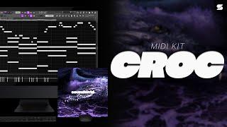 [+50] Best Melodic Midi Kit - CROC [KODAK BLACK, LIL DURK, NBA YOUNGBOY] Piano Midi Pack