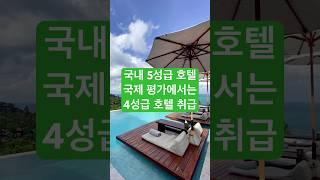 국내 5성급 호텔 사실은 4성급이라고? #지디넷코리아