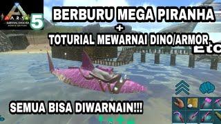 CARA MEWARNAI DINO/ARMOR/WEAPON/DLL  - ARK SURVIVAL EVOLVED MOBILE