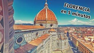 ️ FLORENCIA en 5 minutos (4K) 🟡 TOP 10 lugares imprescindibles | Italia