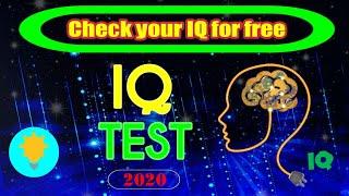 Intelligence Test (2020) : Real Online IQ test