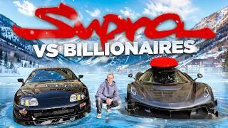 1000HP Supra terrorizing Billionaires Hypercarmeet in Switzerland