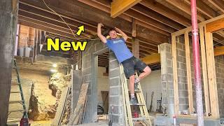 Restoring A $7,000 Mansion: Finishing The Basement Rebuild (Pt. 2)