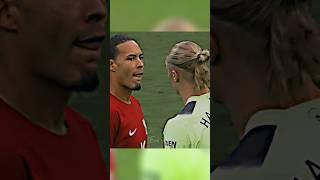 Van Dijk vs Haaland  #football #shorts