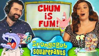 We Watched SPONGEBOB SEASON 6 EPISODE 21 AND 22 For the FIRST TIME! CHUM IS FUM