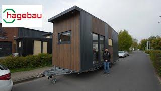 MINI-HAUS für 2 Personen zum Leben und Arbeiten aus dem Hagebau Baumarkt mit Baugenehmigung