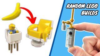 Easy LEGO Builds using COMMON Pieces