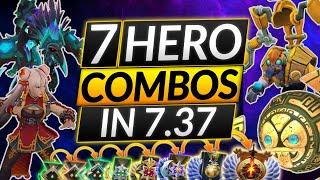 7 HERO COMBOS IN PATCH 7.37 - MOST BROKEN LANE and GAME Combos - Dota 2 Meta Guida