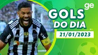 GOLS DO DIA 21/01/2023 | LISTAS | ge.globo