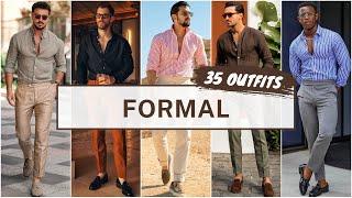 35 Formal Outfit Ideas | Men's Fashion | Spring 2024