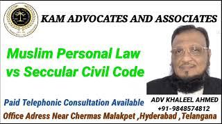 Communal civil code vs Seccular Civil code