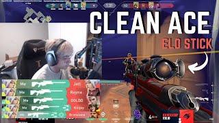 SEN TenZ CLEAN ACE with the ELO STICK ! | VALORANT Clips