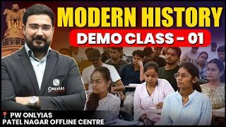 Modern History for UPSC 2025 | Demo Class - 1 | Modern History | Patel Nagar OnlyIAS