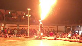 Dubai Desert Safari Fire Show | Amazing Fire  Show Performance #desertsafari #dubaidesertsafari