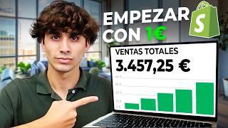 Cómo Hacer Dropshipping con 1€ en 2025 Siendo Principiante